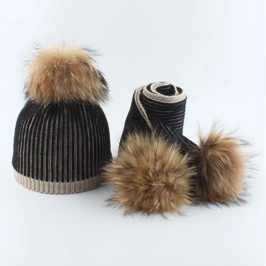 Ribbed Hat And Scarf Set Ali Favorites