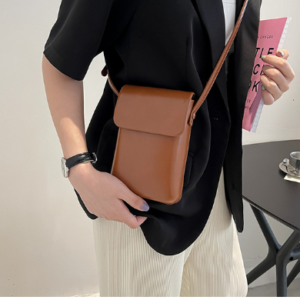 Flap crossbody bag