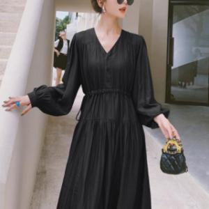 Pleated dress