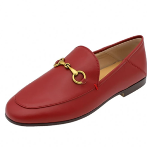 Leather loafers