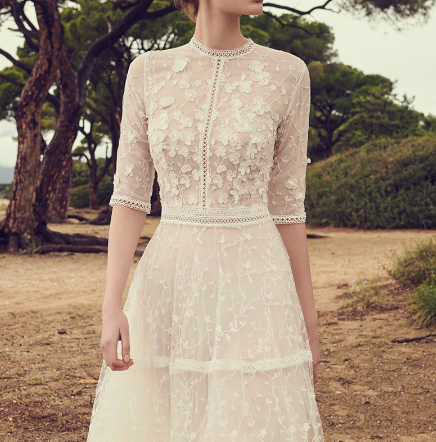 Embroidered organza dress - Ali Favorites Embroidered organza dress - Ali Favorites