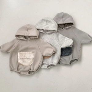 Sherpa pocket romper