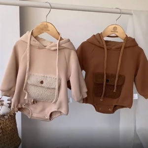 Sherpa pocket romper