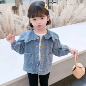 Scallop collar jacket