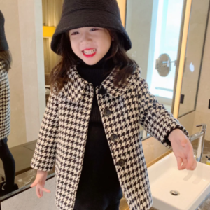 Houndstooth coat
