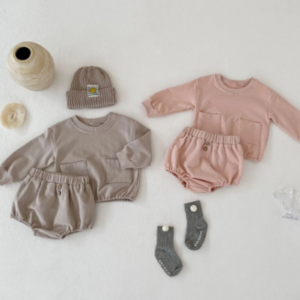 Pocket sweatshirt set