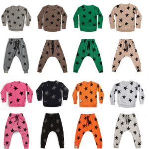 Star printed sweatshirts/pants