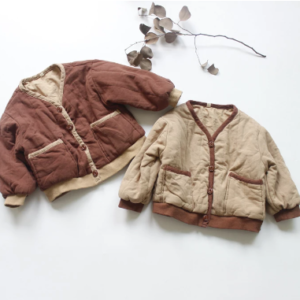 Contrast trim jacket