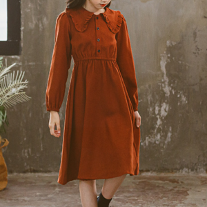 Corduroy dress