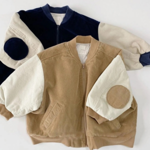 Corduroy bomber jacket