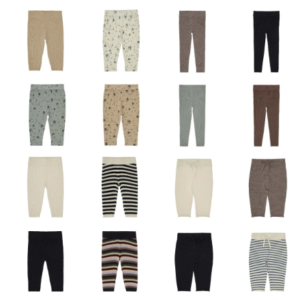 Assorted knit leggings