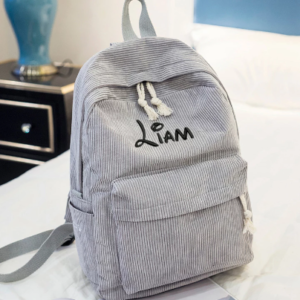Corduroy backpack
