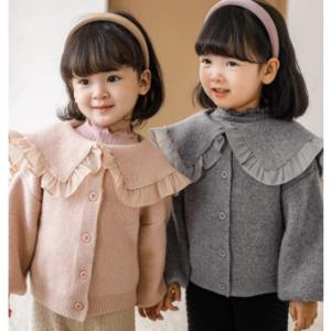 Ruffle collar sweater