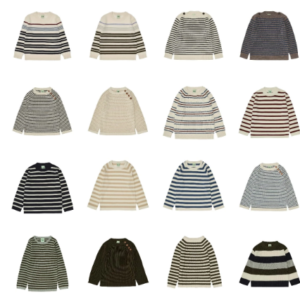 Assorted knit tops