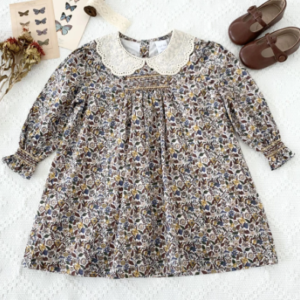 Floral smocked dress