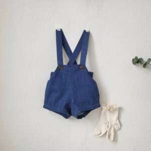 Denim overalls
