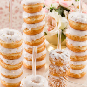 Acrylic donut stacker