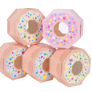 Donut favor boxes 10 pc.