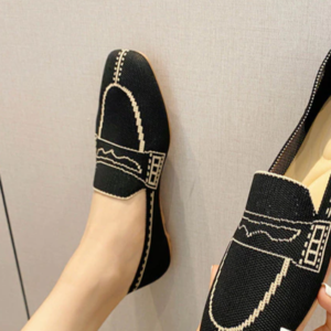Knit loafers