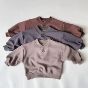 V neck sweatshirt