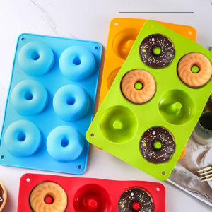Silicone donut mold