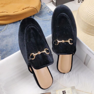 Velvet buckle slides
