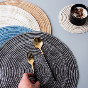 Round placemat