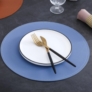 Leather placemat