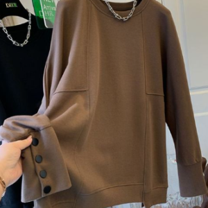 Sleeve detail sweatshirt