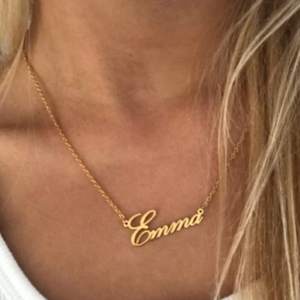 Custom name necklace