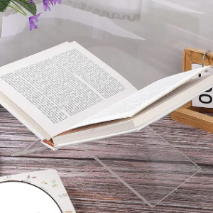 Acrylic book holder