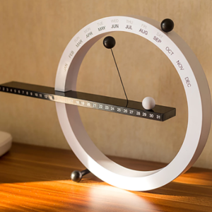 Magnetic ball clock
