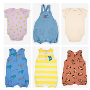 Assorted rompers