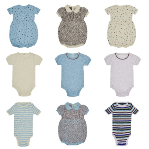 Assorted knit romper