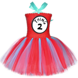 Thing 1, 2 tutu