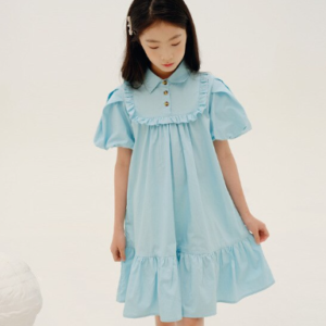 Bib collar dress