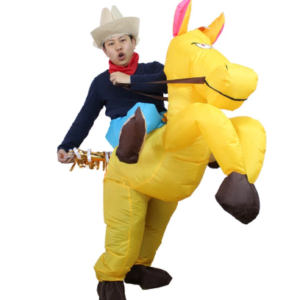 Inflatable cowboy