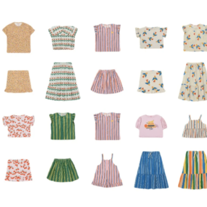Assorted tops/skirts