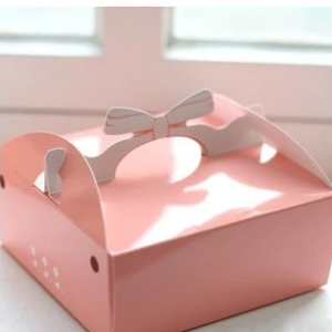 Bow cake box 10 pc.