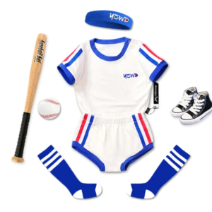 Baby baseball player