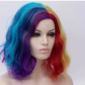 Colorful wig