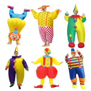 Inflatable clown