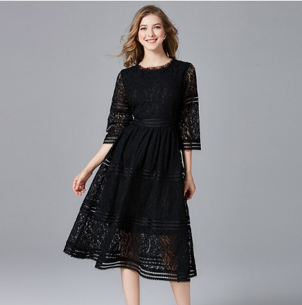 Lace tiered dress - Ali Favorites
