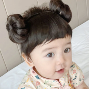 Bangs and buns hairpiece