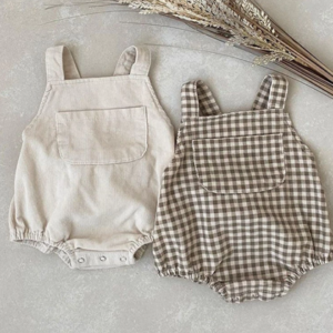Front pocket romper