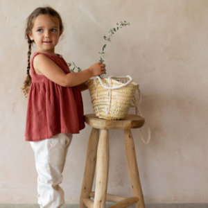 Muslin sleeveless top