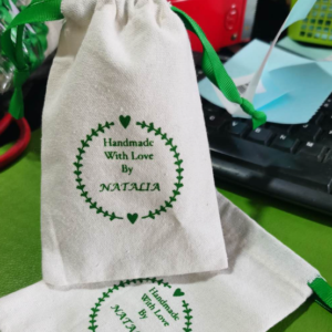 Custom print drawstring bag 50 pc.