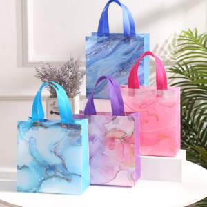 Fabric marble bag 5 pc.