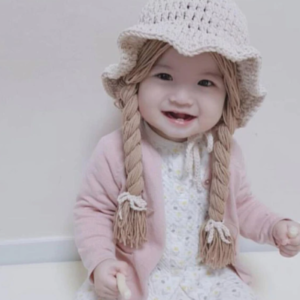 Braid wig with crochet hat