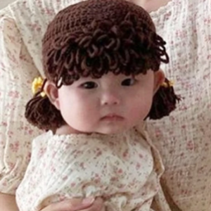 Crochet pigtail wig